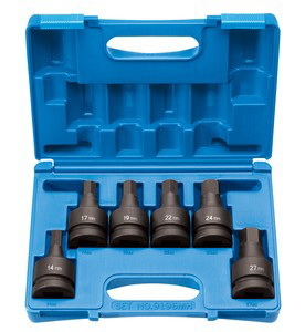 Grey Pneumatic GY9196MH 1 Drive 6 Piece Hex Drive...