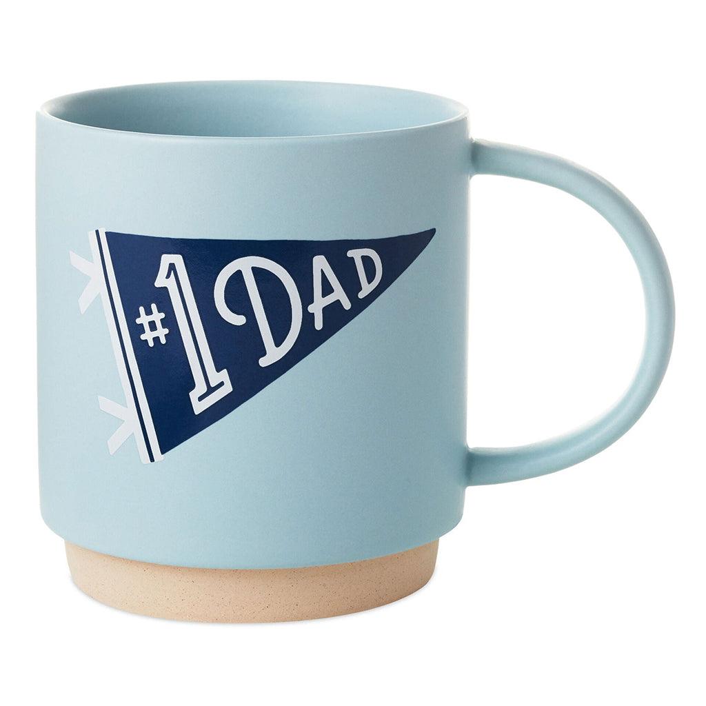 Hallmark  #1 Dad Banner Mug, 16 oz.