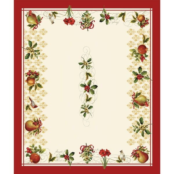 Festive Opulence Tablecloth 70 x 84