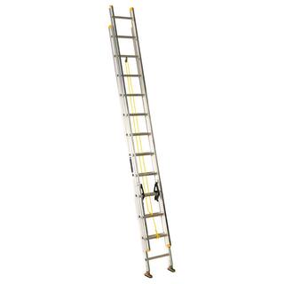 Louisville Ladder 24 ft. Aluminum Extension Ladder with 250 lbs. Load Capacity Type I Duty Rating AE3224