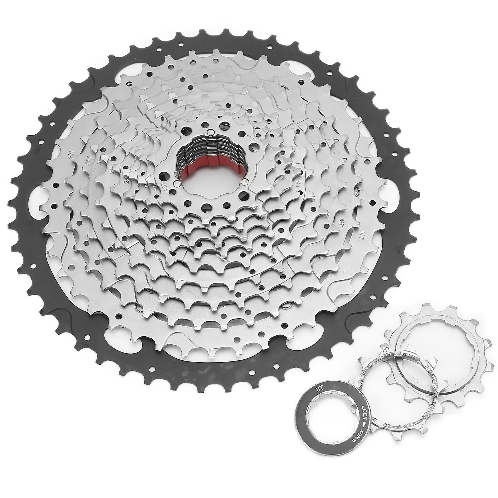 12 Speed Bike Cassette Steel Nickel Plated Wear Resistance Mountain Bike Freewheel For Bicycle