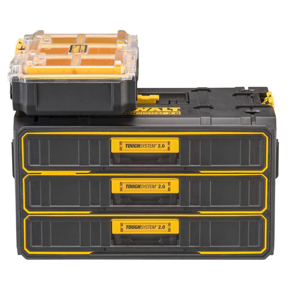 DW Toughsystem 2.0 12.3 in. W Tool Box 3-Drawer DWST08330