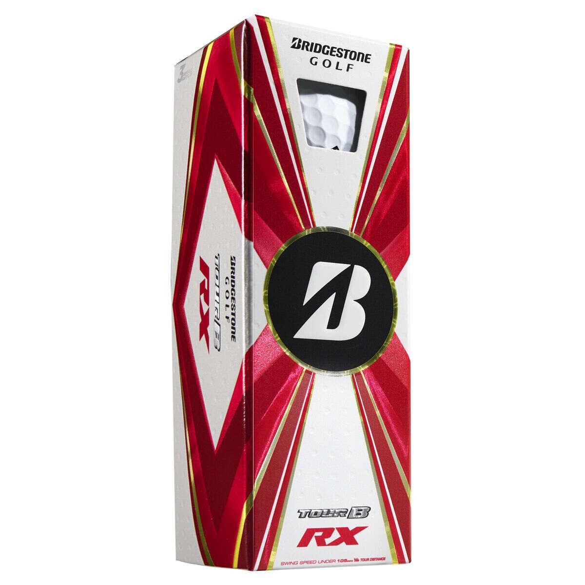 Bridgestone Tour B RX 2022 Golf Balls， 12 Pack， White