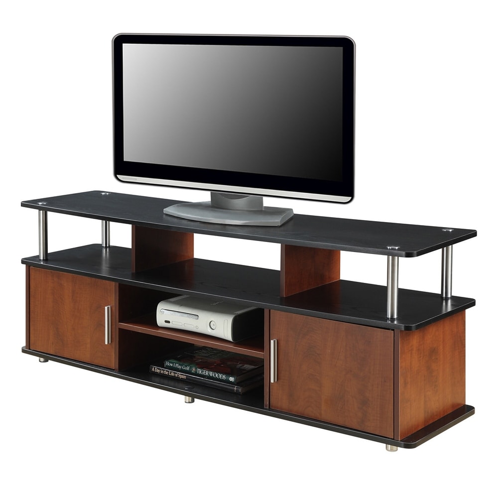 Convenience Concepts Designs2Go Monterey 65 inch TV Stand with Storage Cabinets and Shelves