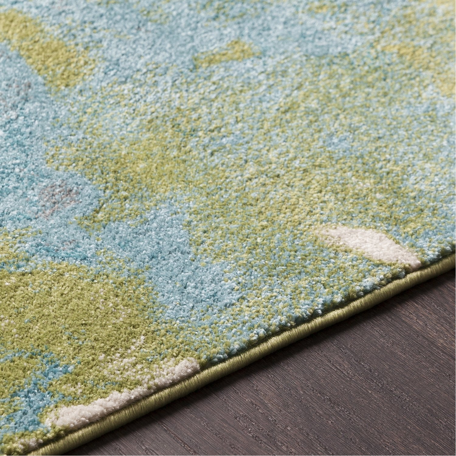 Aberdine Rug in Aqua & Teal