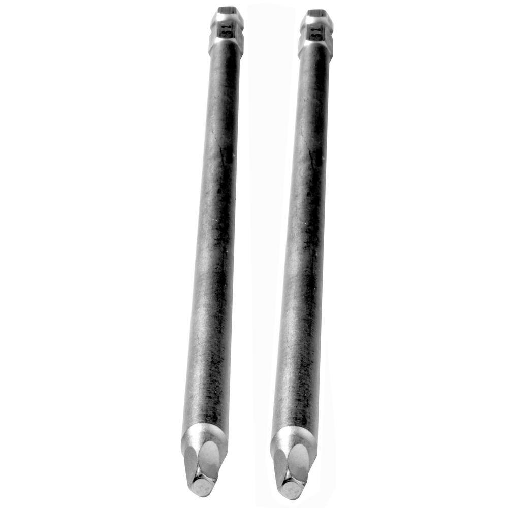 Senco DuraSpin 14 in. Carbide Steel Square Bit (2-Pieces) EA0315