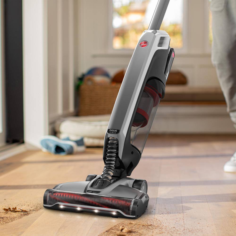 HOOVER ONEPWR Evolve Pet Elite Cordless Upright Vacuum Cleaner Lightweight Stick Vac for Carpet and Hard Floor BH53801V