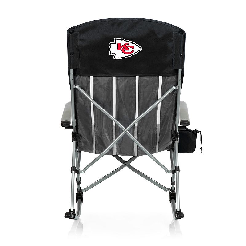 NFL Kansas City Chiefs Outdoor Rocking Camping Chair