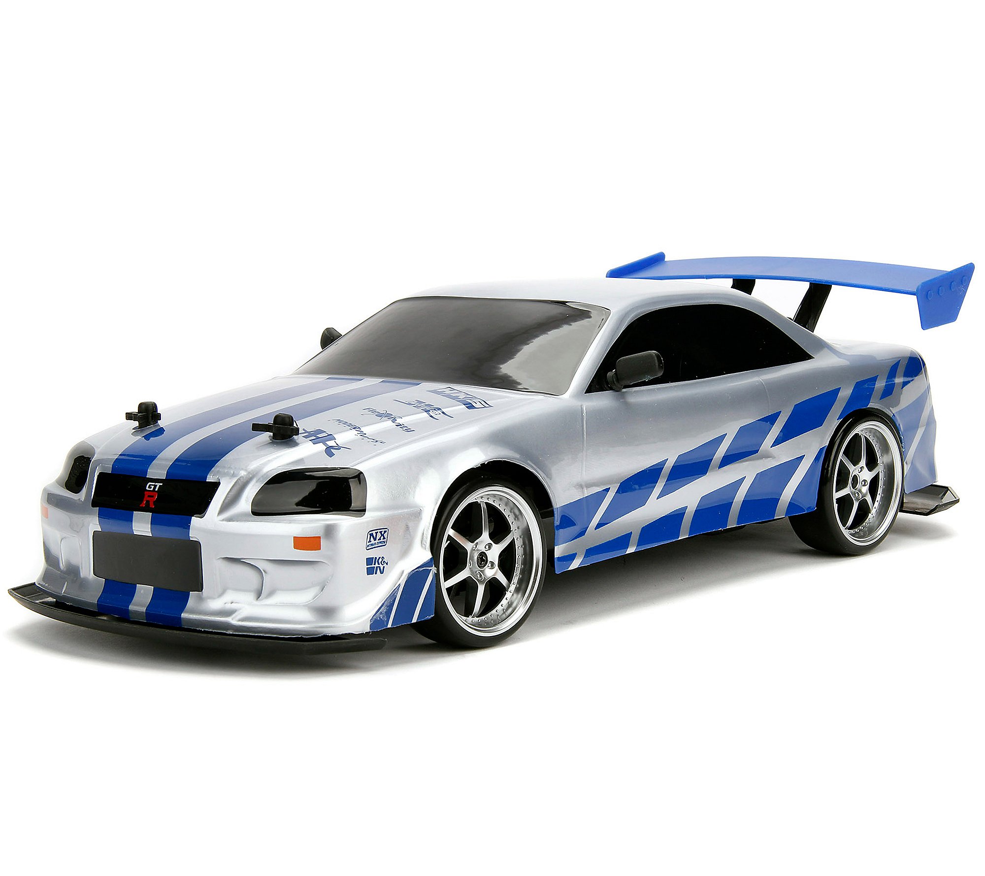 Jada Toys Fast and Furious 1:10 RC 2002 Nissan Skyline GT-R