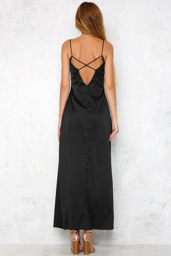 Heavenly Dream Maxi Dress Black