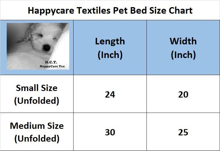 HappyCare Textiles Printed Oxford Cozy Warm Foldable Cat and Dog Tent Bed