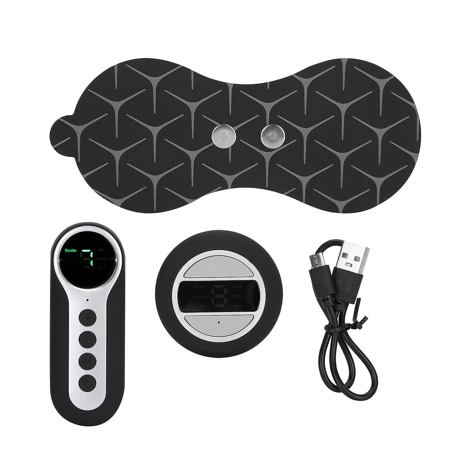 Mini Ems Massager Wireless Portable Rechargeable Massager Patch Sticker With Remote Control