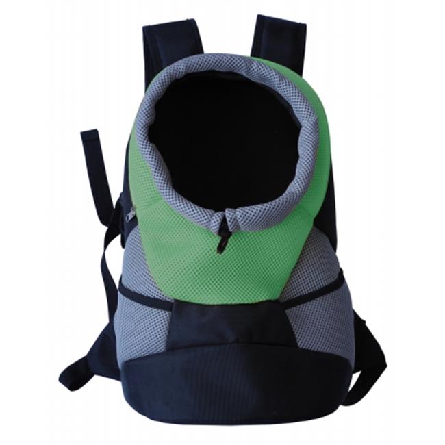 On-The-Go  Travel Bark-Pack Backpack Pet Carrier， Green