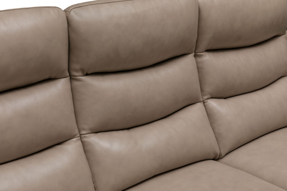 Seymour Top Grain Leather Power Reclining Loveseat   Contemporary   Loveseats   by Abbyson Living  Houzz