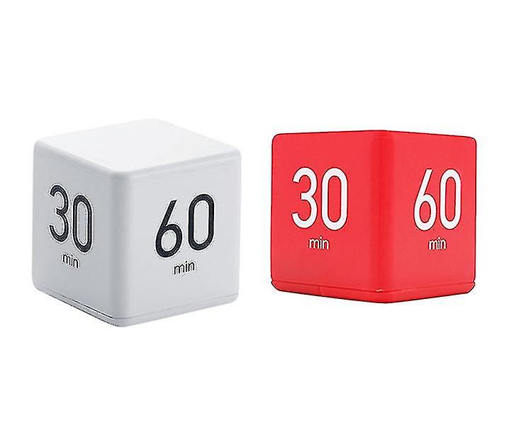 Cube Timer， Kitchen Timer Child Timer Exercise Timer Gravity Sensor Flip Timer Students Timing Alarm Clock Time Manager