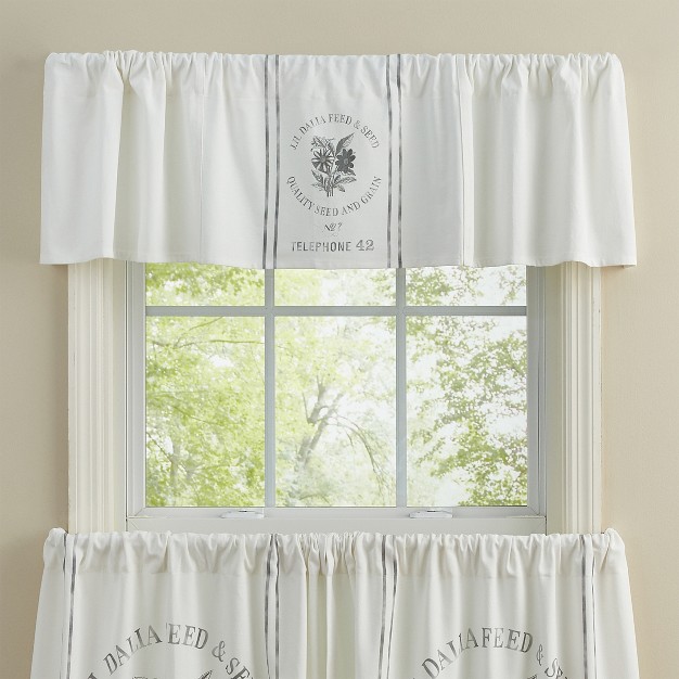 Park Designs Seed Sack Valance