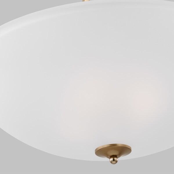 Generation Lighting Geary 4 Light 25 Wide Semi-Flush Bowl Ceiling