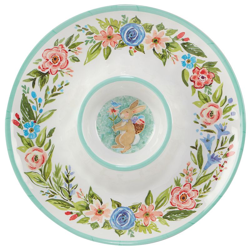 Certified International Joy of Easter 3-pc. Melamine Hostess Set