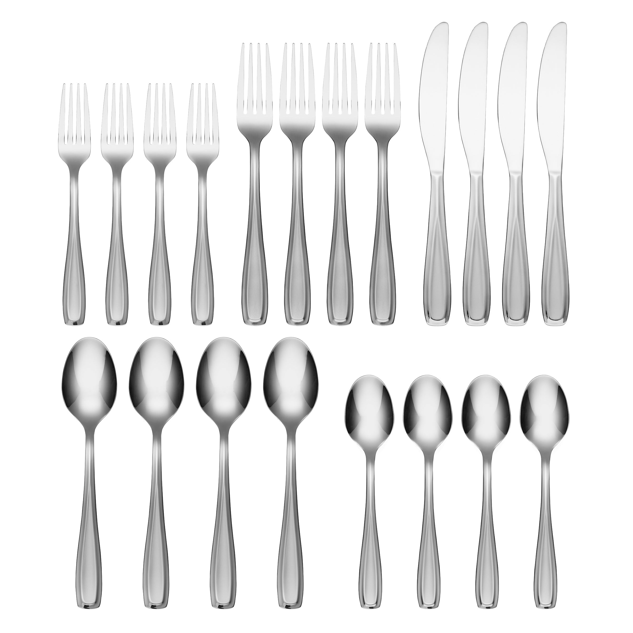 Waylen Sand 20-Piece Flatware Set