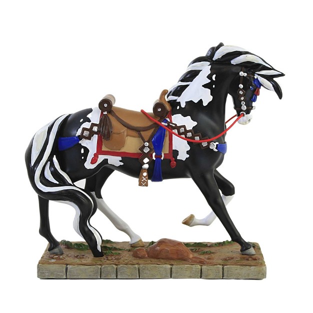 Trail Of Painted Ponies Pintado Pasado One Figurine 7 25 Inches Kelly Kurta Limited Edition 6009904le Polyresin Black