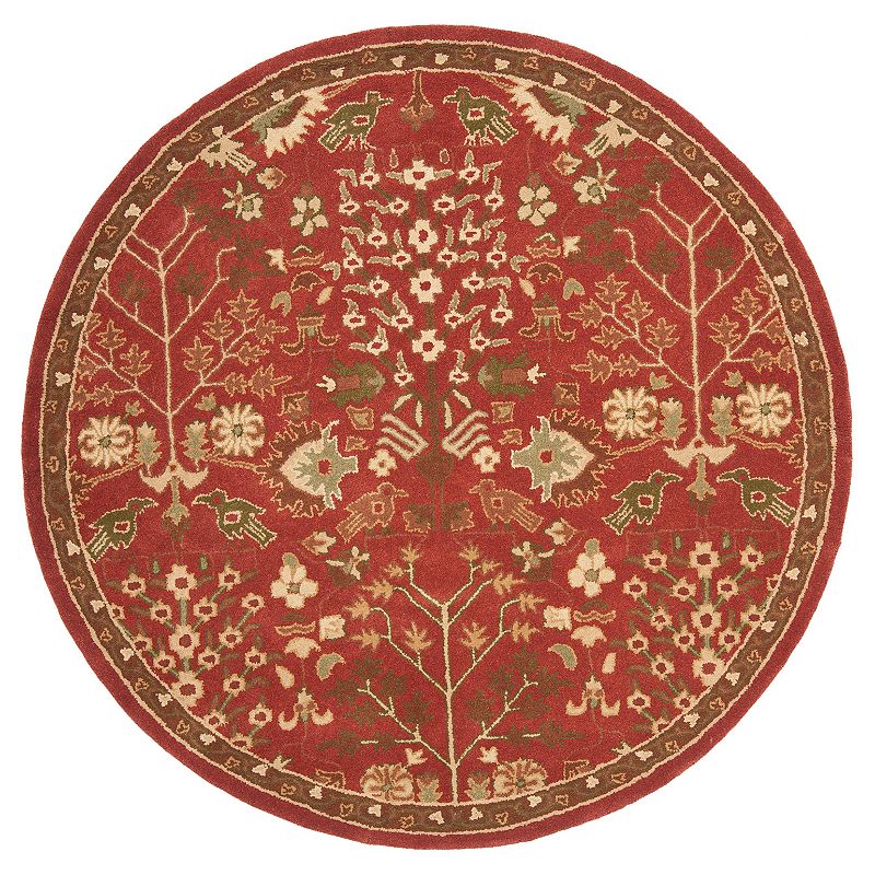 Safavieh Heritage Manarola Framed Floral Wool Rug