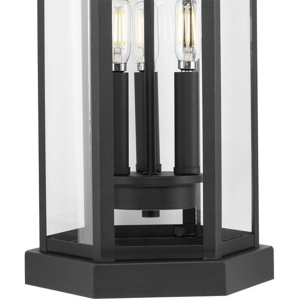 Ramsey Collection Textured Black Modern Farmhouse Outdoor Large Wall Lantern - 9 in x 8.65 in x 18.5 in Shopping - The Best Deals on Outdoor Wall Lanterns | 41004898