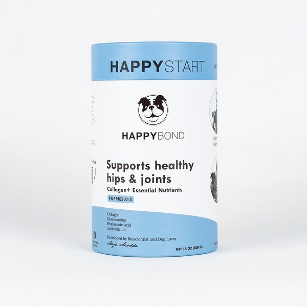 HAPPYBOND Happy Start Hip and Joint Support Puppy and Dog Supplement