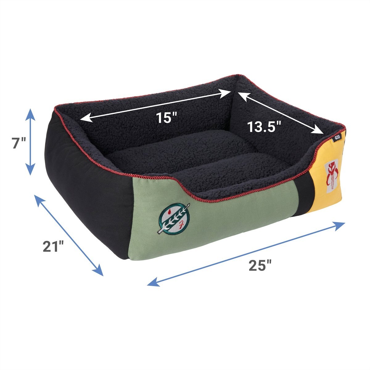 STAR WARS BOBA FETT Bolster Dog and Cat Bed