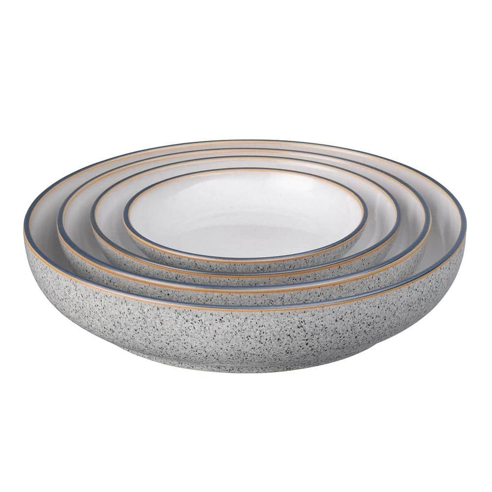 Denby Studio Grey Stoneware 30.43 fl. oz. Nesting Bowl (Set of 4) STG-NEST4