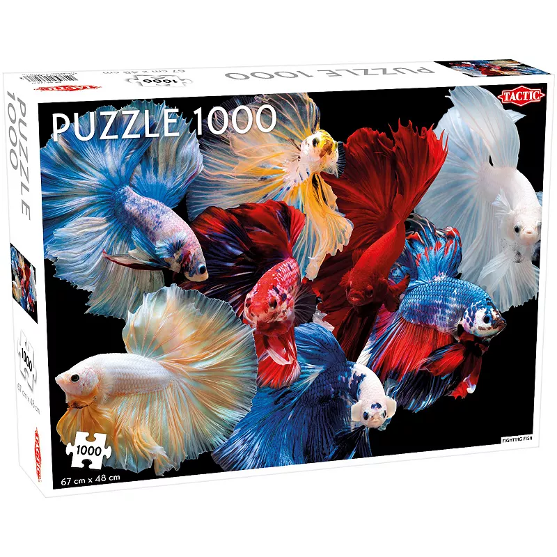 Tactic Fighting Fish 1000-pc. Puzzle