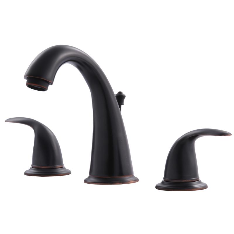 Ultra Faucets UF55015 Oil Rubbed Bronze Two Handle Lavatory Widespread Faucet