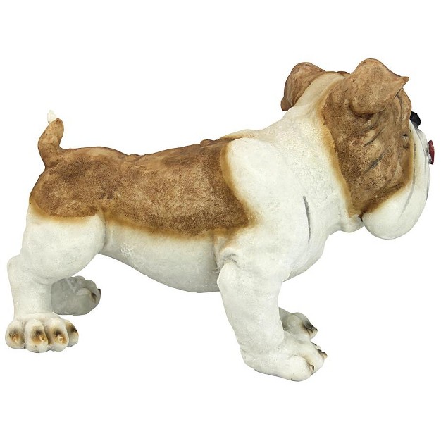 Design Toscano Winston The British Bulldog Statue Multicolored