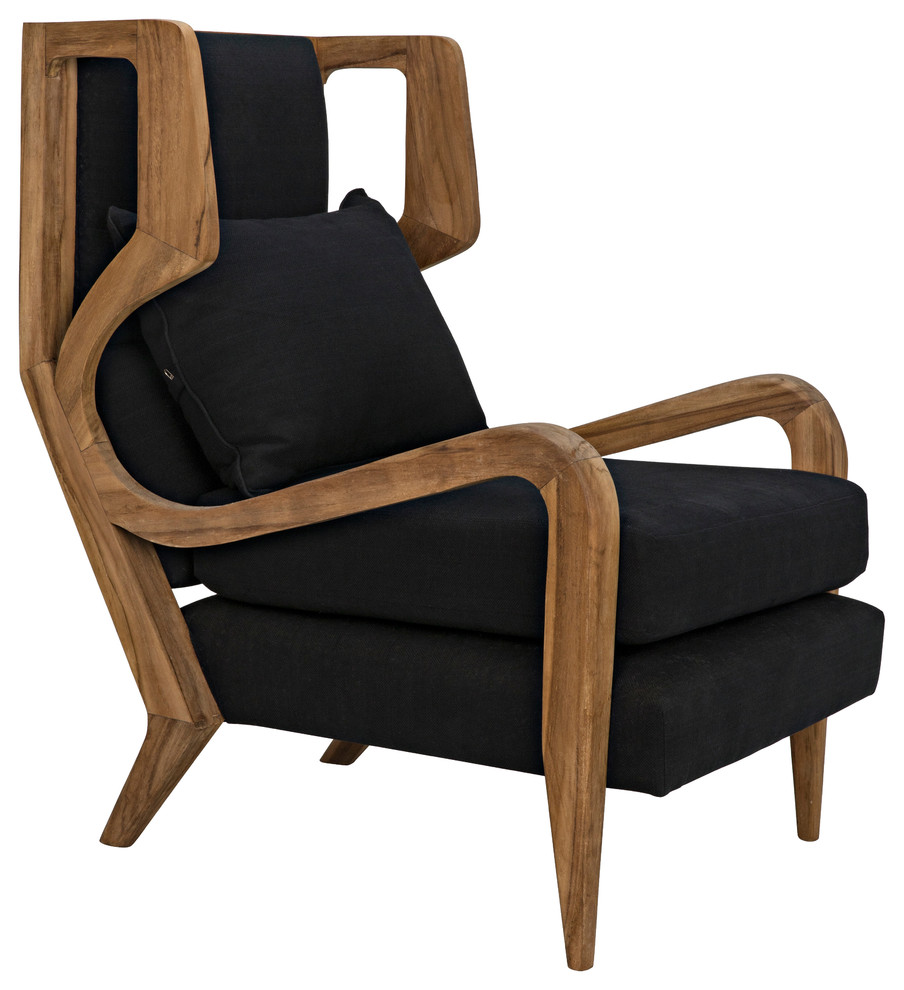 Carol Chair  Teak   Midcentury   Armchairs And Accent Chairs   by Lighting Reimagined  Houzz