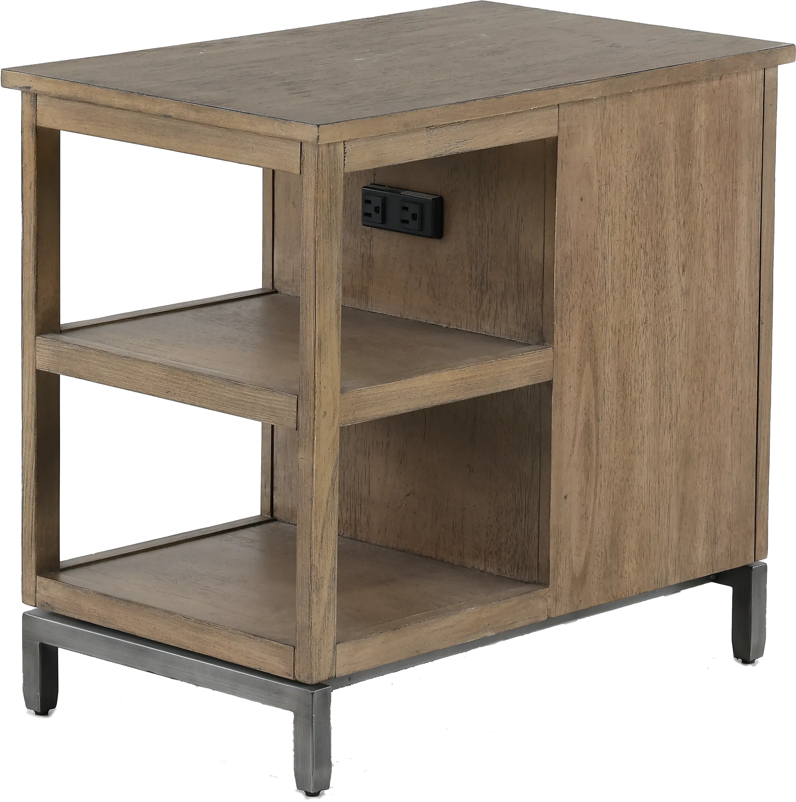 Trellis Desert Brown Side Table