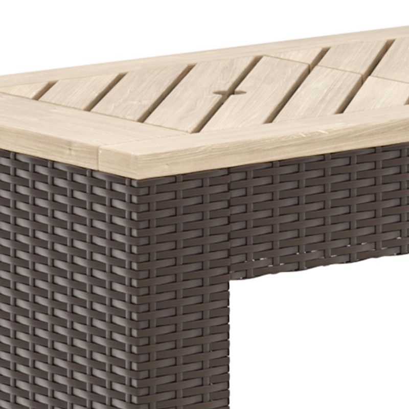 homestyles Palm Springs Outdoor Sofa Table