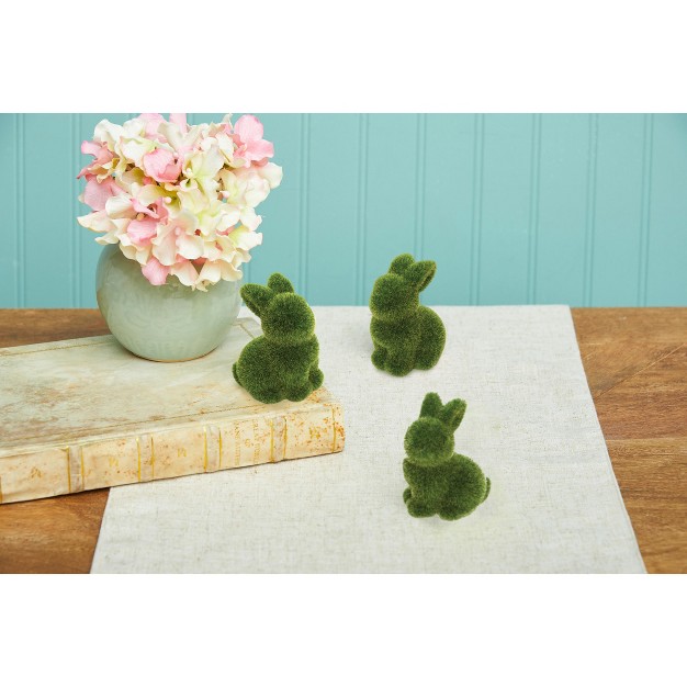 Gallerie Ii Green Easter Bunnies Figurines Set Of 12