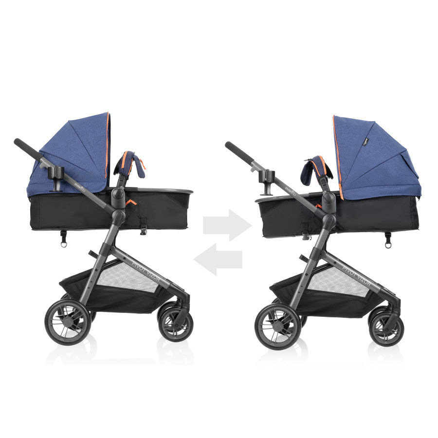 Pivot Vizor Travel System with LiteMax Infant Car Seat