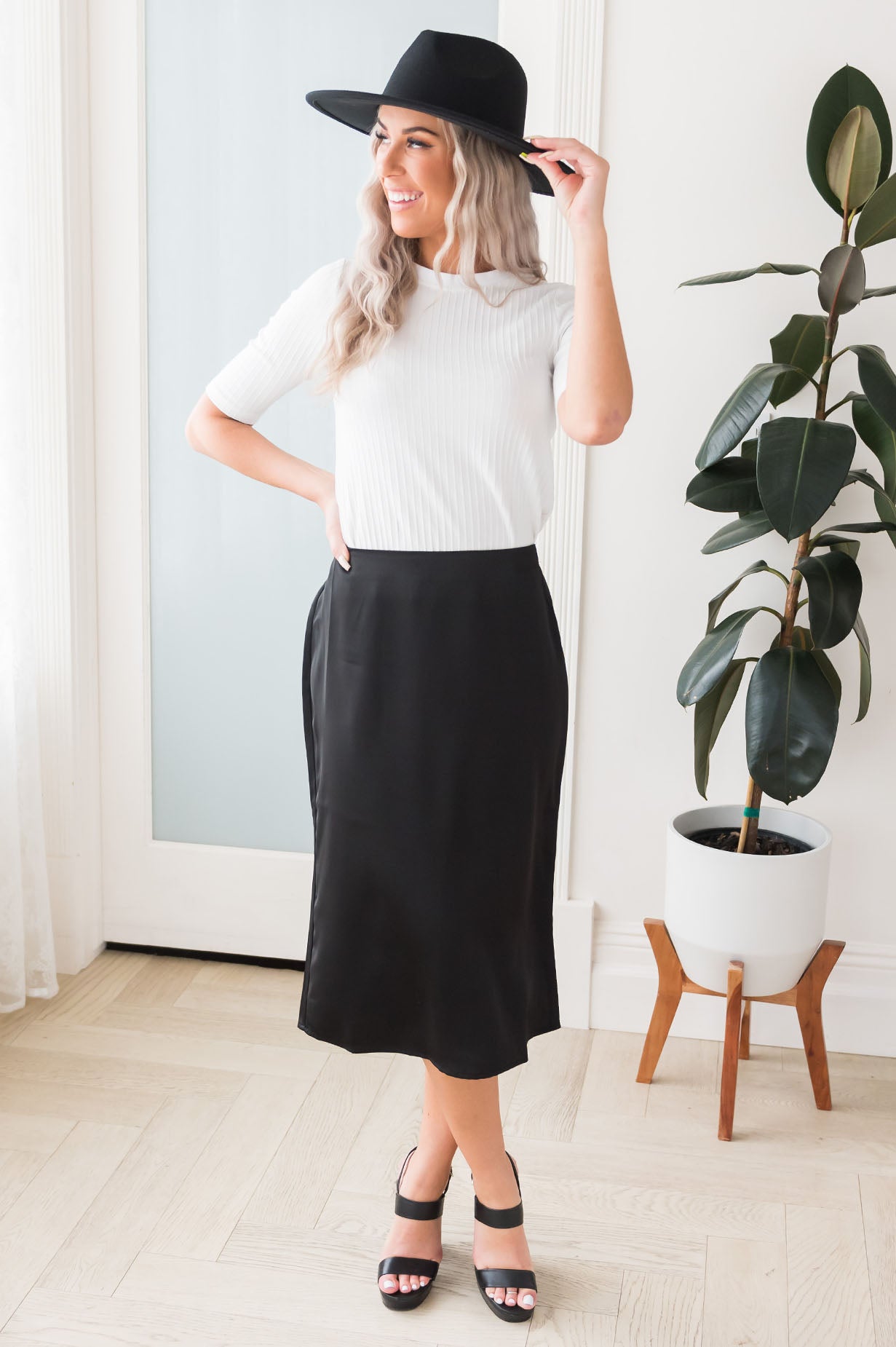 Changing With The Seasons Modest Pencil Skirt