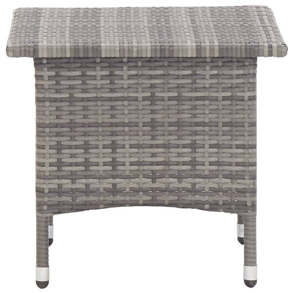 vidaXL Tea Table Gray 19.7