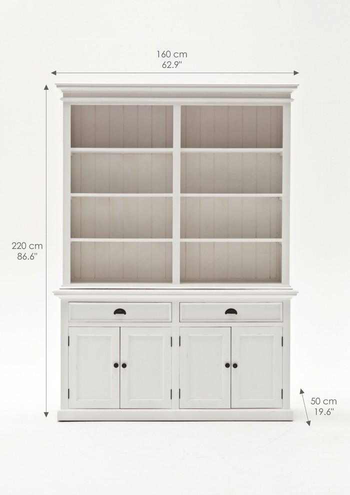 Halifax Hutch Bookcase Unit   Contemporary   Bookcases   by Nova Solo Furniture  Houzz