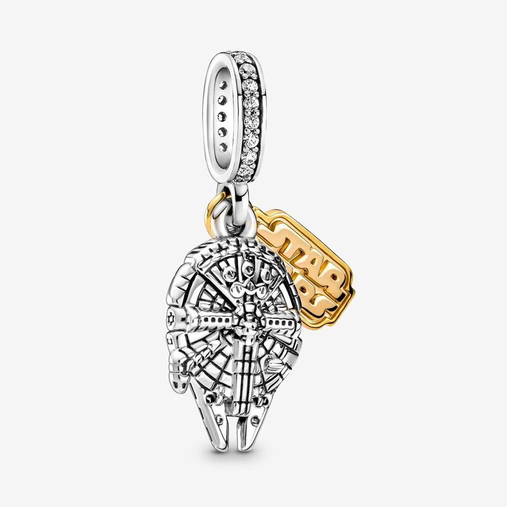 PANDORA  Star Wars Millennium Falcon Dangle Charm