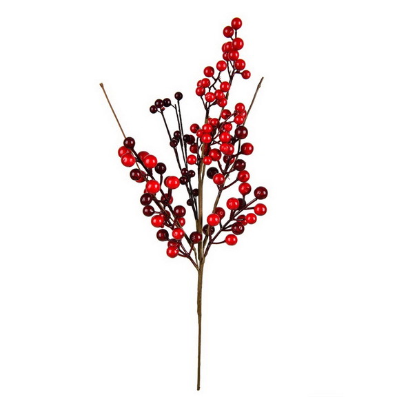 Vickerman 18 Red Berry Pick Outdoor 3/Pk