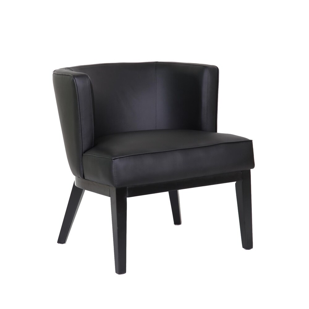 Boss Office Products Ava Black Accent Chair