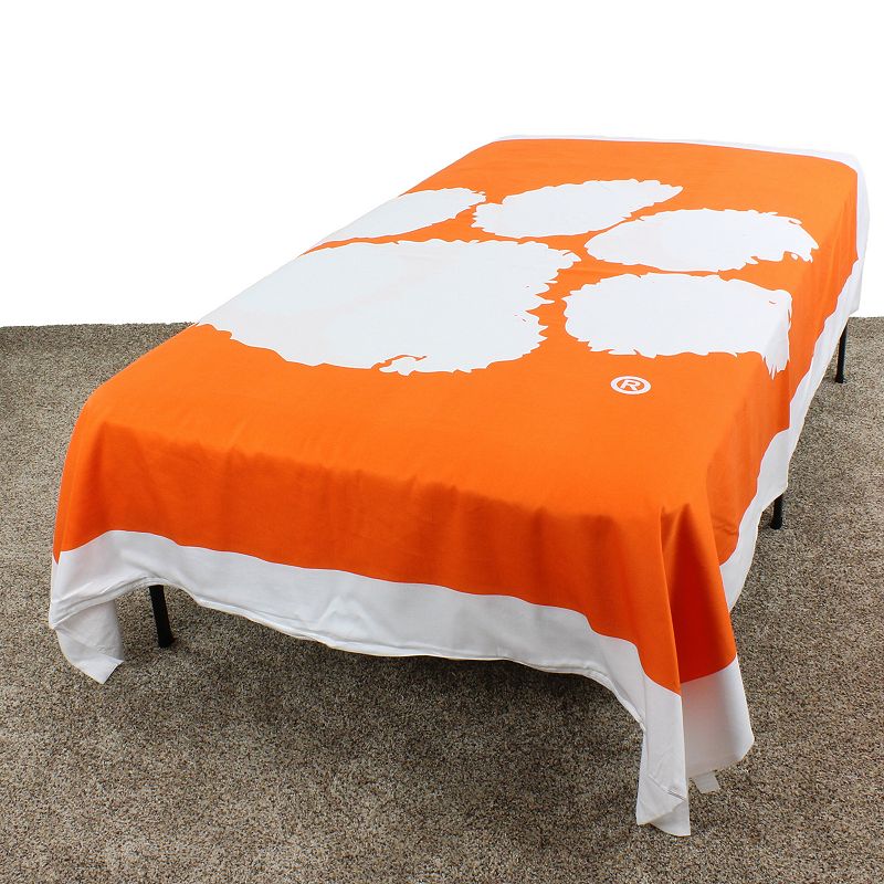 Clemson Tigers Twin-Size Duvet Cover