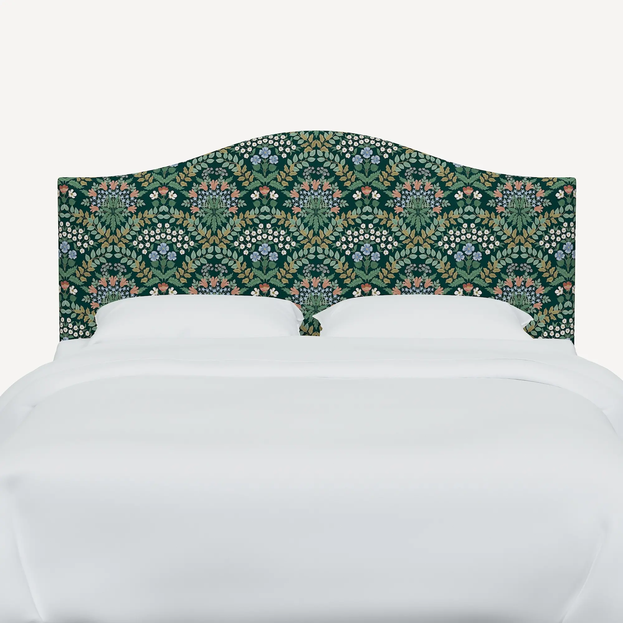 Rifle Paper Co Mayfair Bramble Emerald Twin Headboard