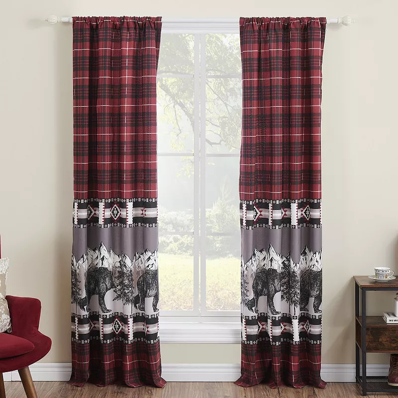 Barefoot Bungalow Timberline Window Curtain 2-pack Set