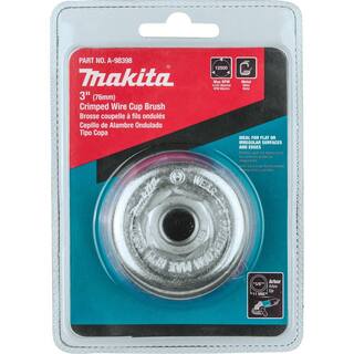 Makita 3 in. x 58 in.-11 Crimped Wire Cup Brush A-98398