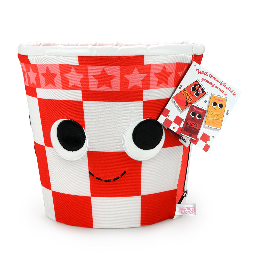 Yummy World Bertha Bucket of Fried Chicken Interactive Plush