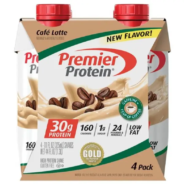 Premier Protein Shake Cafe Latte 4-Pack