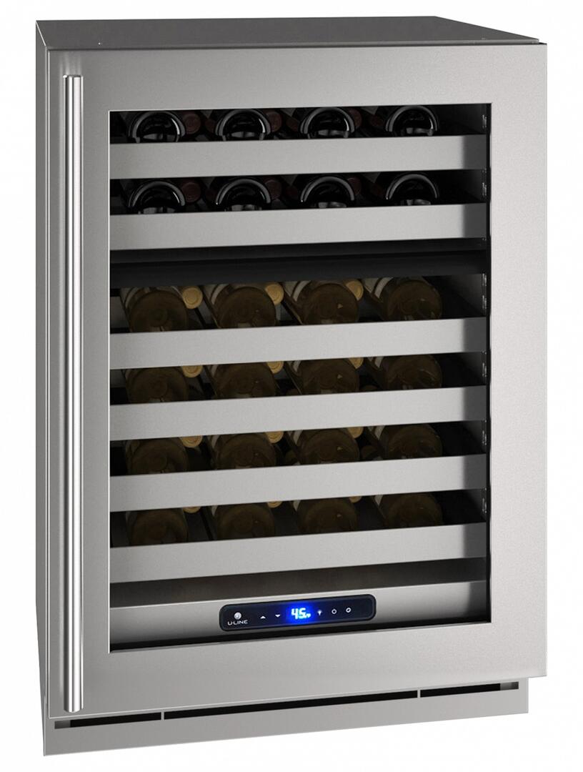 U-Line UHWD524SG41A 5 Class Series 24 Inch Stainless Steel Wine Cooler